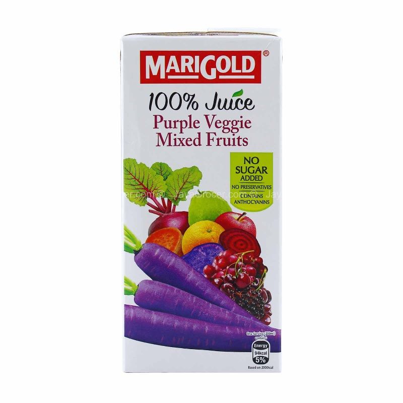 Marigold 100% Mixed Summer Fruits & Veggies 24 x 200ml