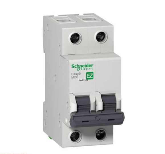 SCHNEIDER EASY9 2P 10kA C-CURVE 230V MINIATURE CIRCUIT BREAKER / 63A
