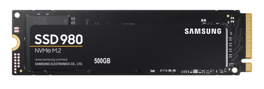 SAMSUNG 980 500GB M.2 NVME PCIE GEN 3 SSD -MZ-V8V500BW