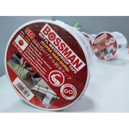 BOSSMAN V-Tech / MICI / Bossman Butyl Waterproofing Tape Super High Bond