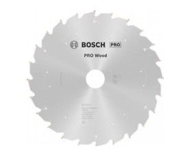 BOSCH PRO WOOD CORDLESS CIRCULAR SAW BLADE, 216 X 1.7 X 30 MM, T24 (2608837724)