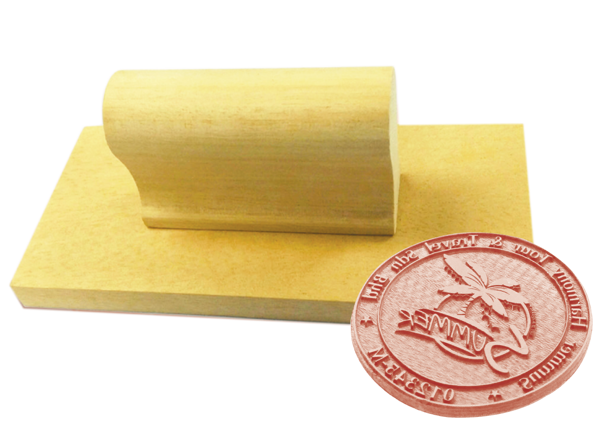 QS Rubber Stamp 2.5" X 2.5"