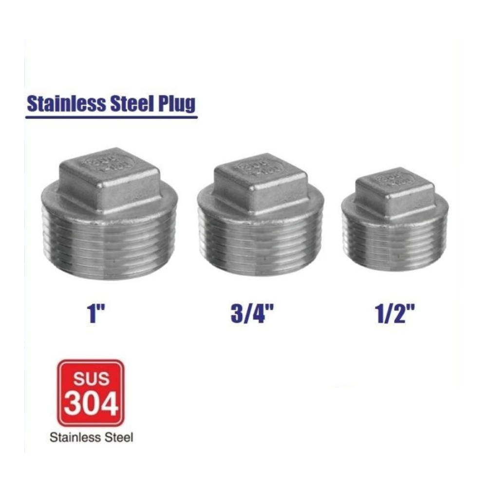 OEM Stainless Steel Plug Stopper SUS304