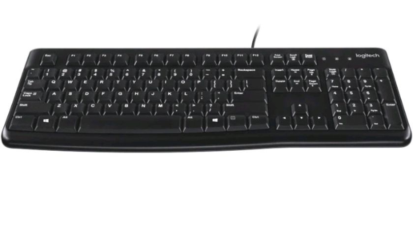 Keyboard Logitech Wired Keyboard
