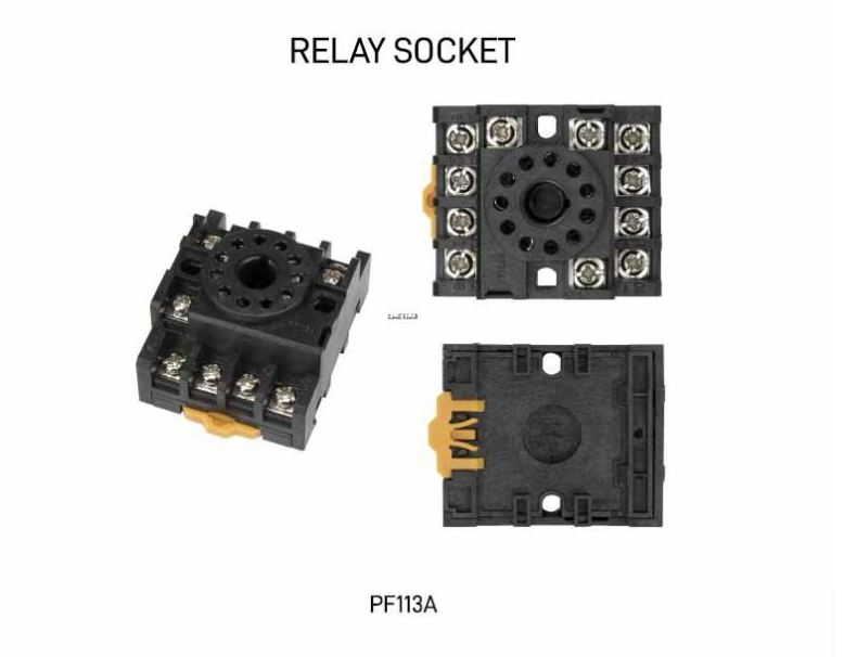 XGH PF113A RELAY SOCKET, SCREW, 11 PINS