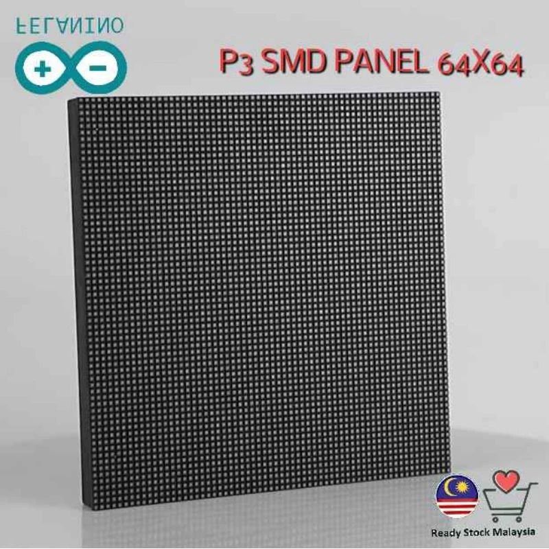 OEM Full Color LED Module Board for Indoor LED SIGN Project (IP3 64x64 Pixels 1/32scan Dot Matrix RGB)