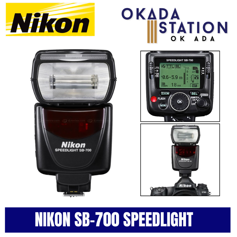 NIKON SB-700 SPEEDLIGHT (FOR Z-50 CAMERA) / FLASHLIGHT / SPEEDLITE LIGHT / SB-700