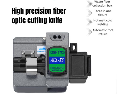 COMPTYCO AUA-X5 GREY FIBER OPTIC CUTTER HIGH PRECISION CABLE CUTTING KNIFE CV051