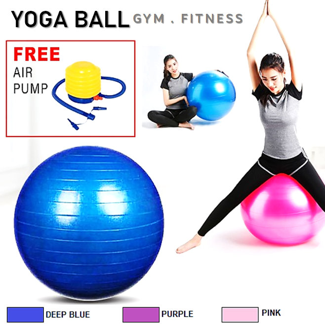 OEM *65CM THICK Yoga Ball Gym Fitness Exercise