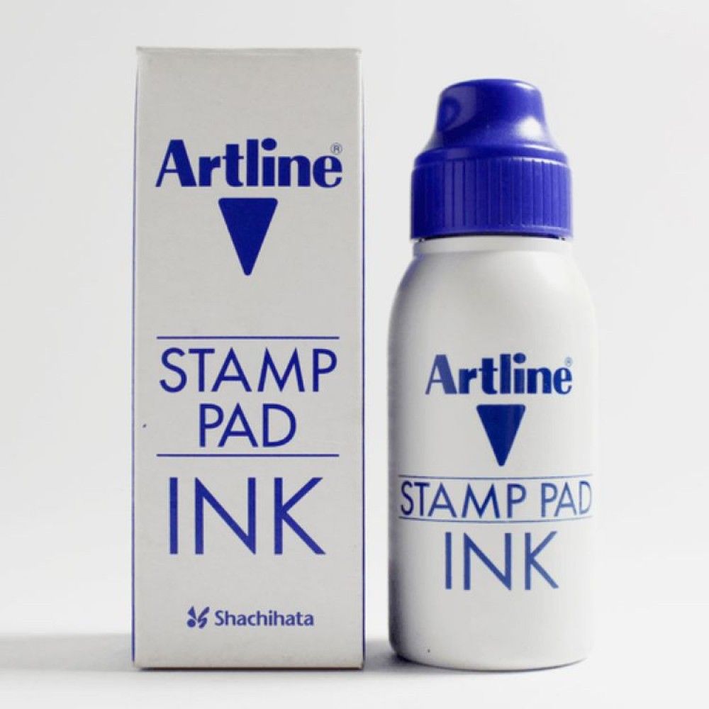 ARTLINE STAMP PAD INK (REFILL) - BLUE