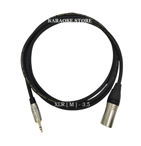 OEM Mic Audio Cord Cable XLR Male to 3.5mm Mic Audio Cord Cable (3meter)