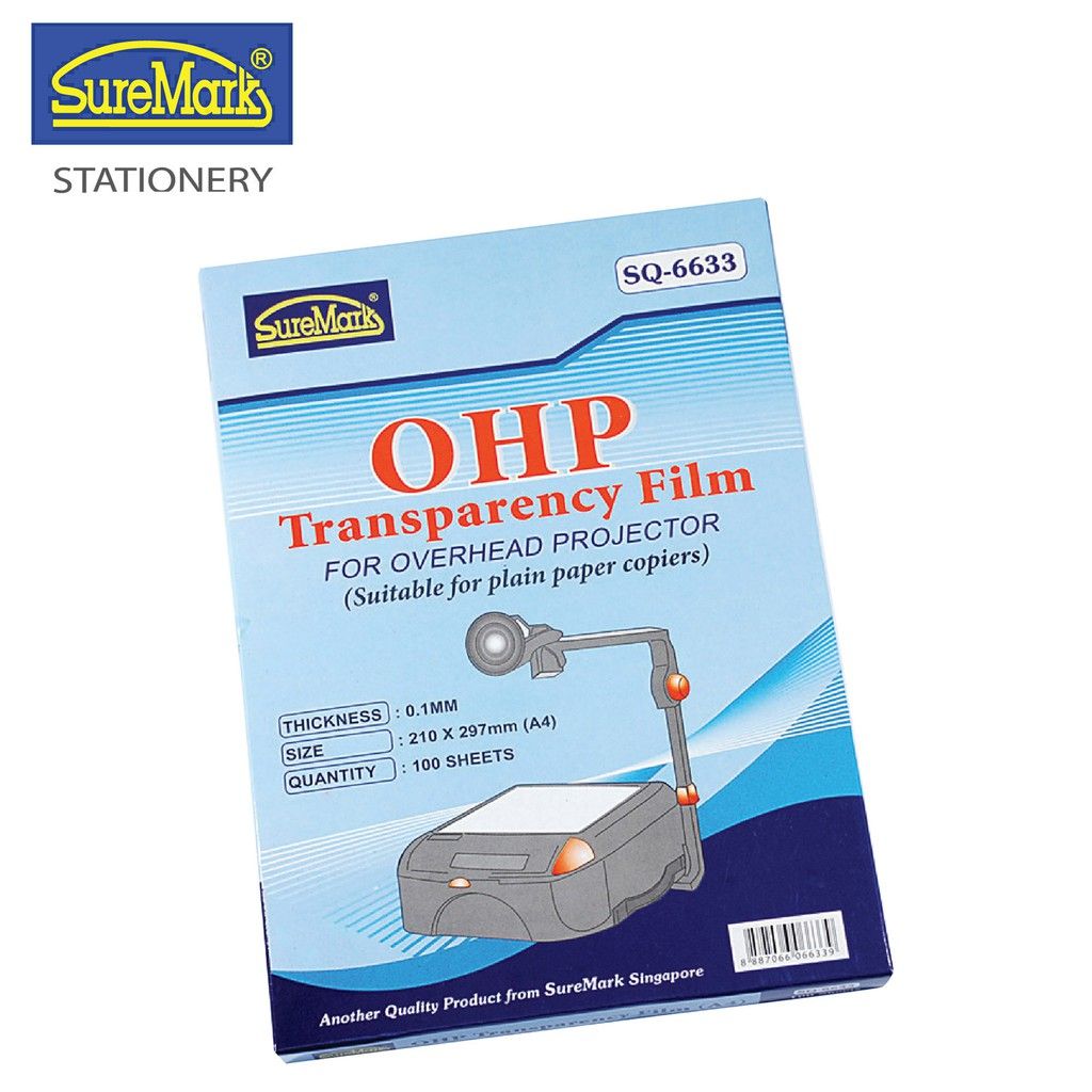 SureMark OHP Transparency Film A4