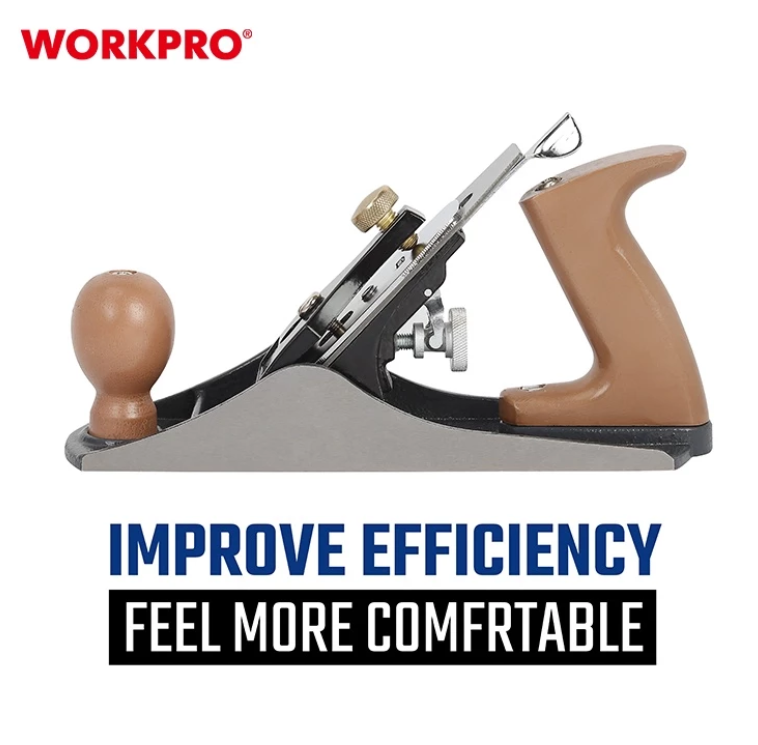 WORKPRO ADJUSTABLE BENCH PLANE (230MM/9") (WP252001)