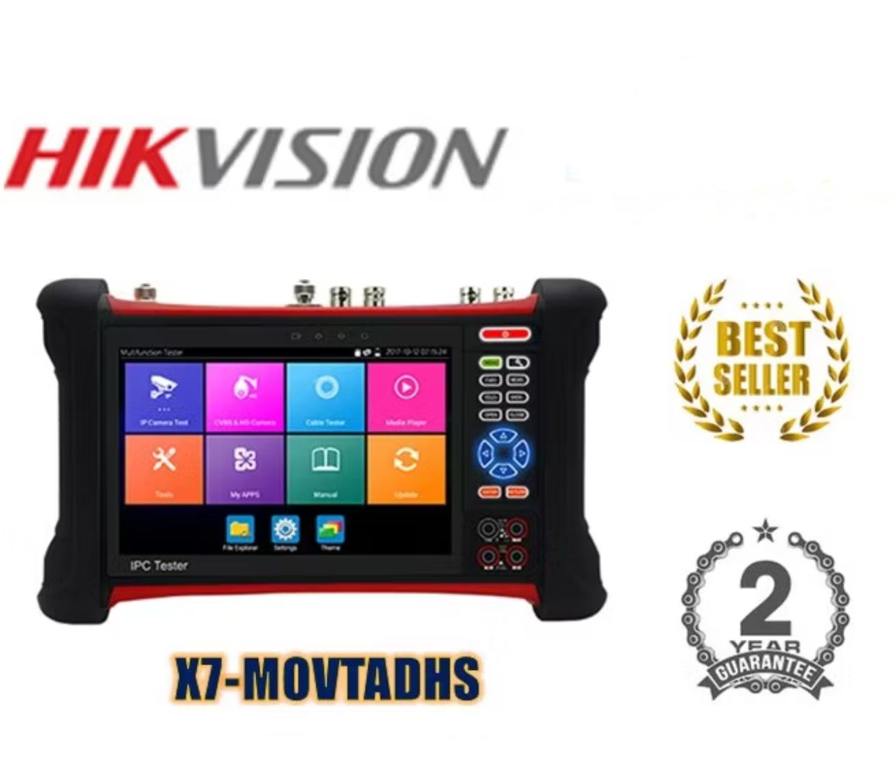 HIKVISION X7-MOVTADHS 4K HD CAMERA MULTI-FUNCTIONS CCTV TESTER