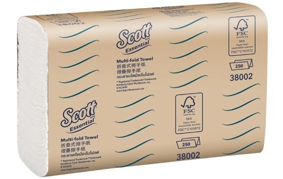 KIMBERLY-CLARK SCOTT M FOLD TOWEL ESSENTIAL 38002A