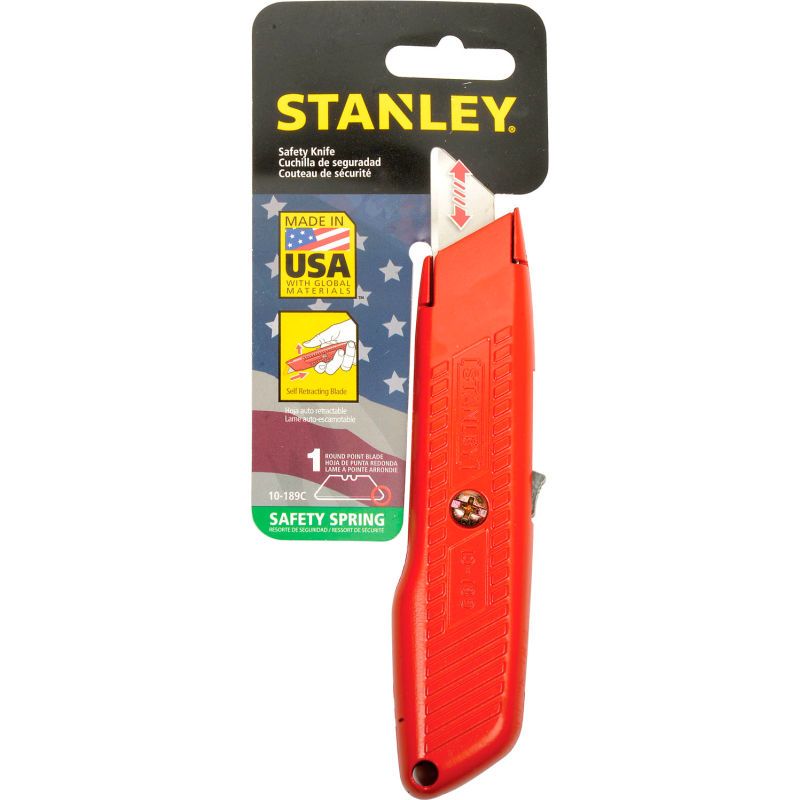 STANLEY *STANLEY 10-189C Interlock Self Retracting Utility Knife