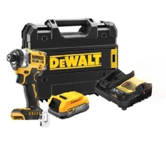 Dewalt 20V MAX BL Impact Driver with 1.7Ah PowerStack Battery Kit