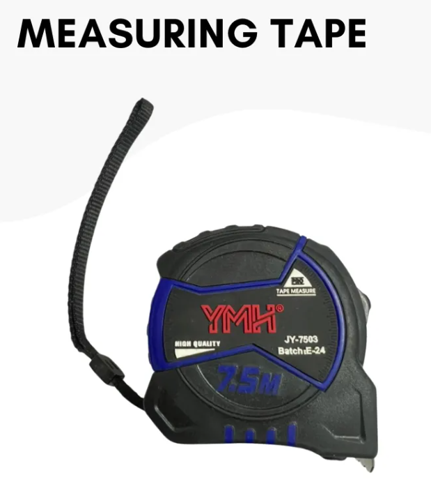 YMH HEAVY DUTY DUTY MEASURING TAPE 7.5M X 25FT JY-7503