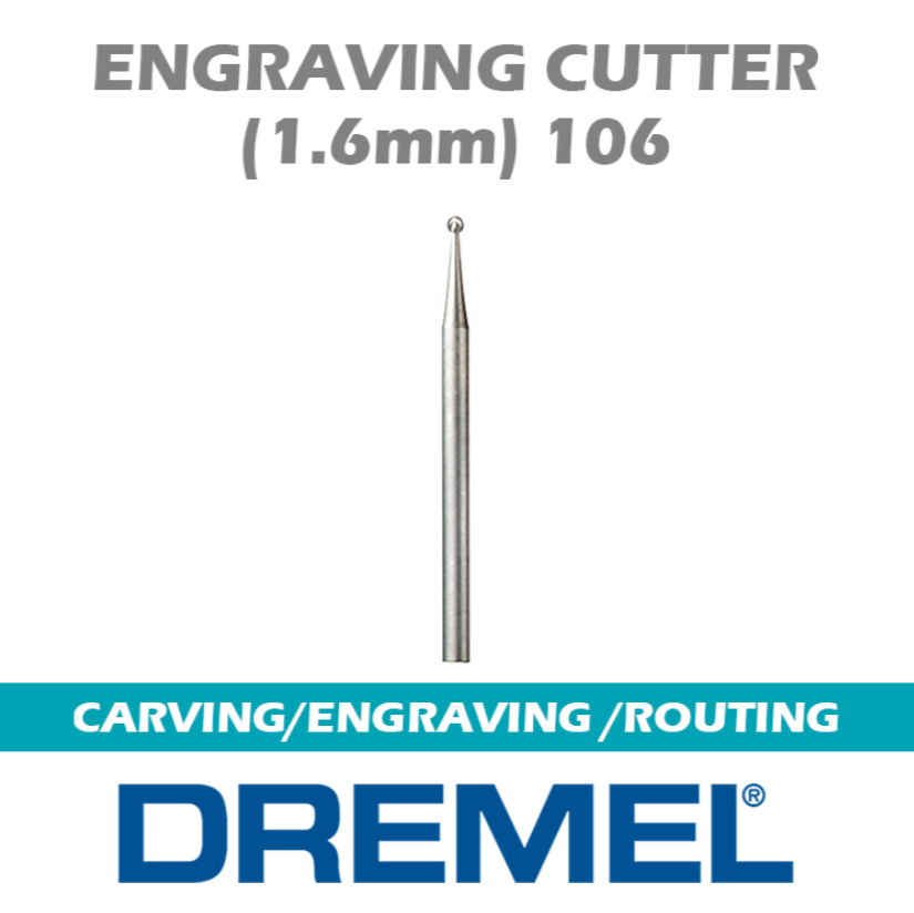 DREMEL ENGRAVING CUTTER 106