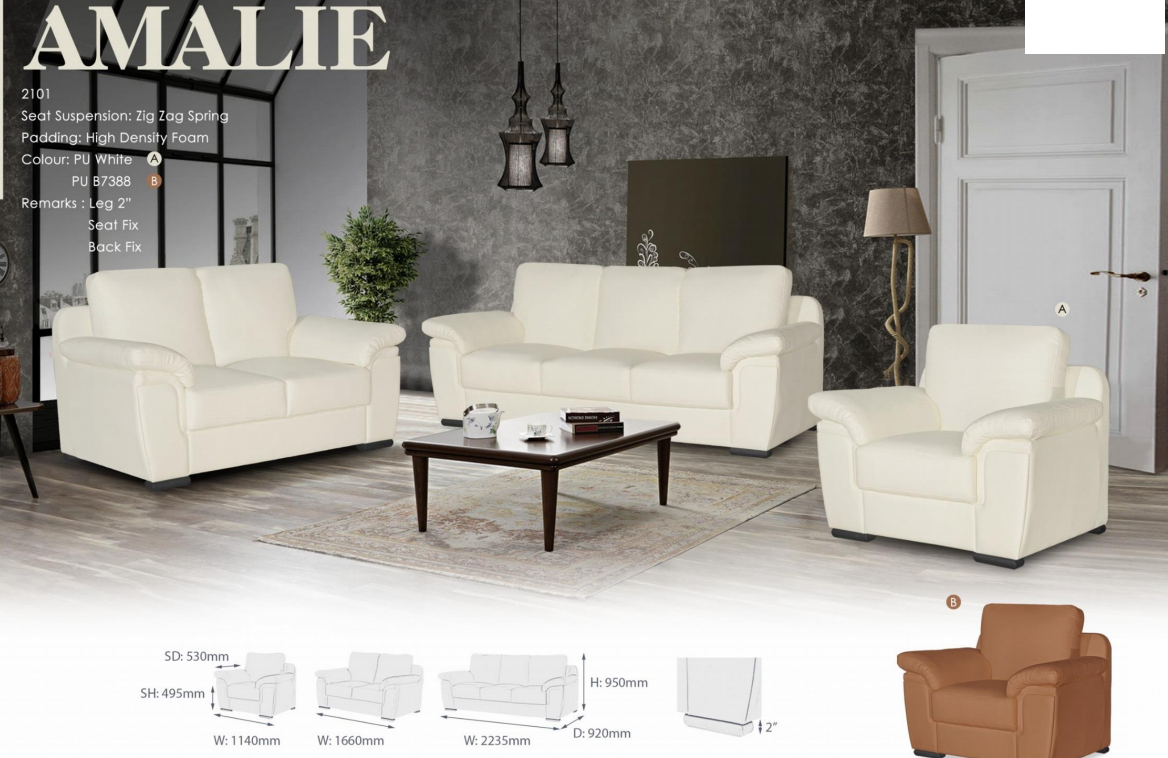 ITA OFFICE SOFA SET - AMALIE 2101