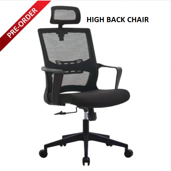 OFIS LUMINO HIGH & MEDIUM & VISITOR BACK CHAIR (LUMINO-H) - STANDARD