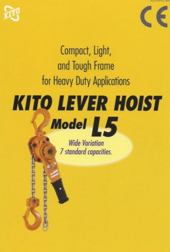 Ocha Kito 1.6ton Lever Block MODEL:LB016 x 1.5M( Japan)