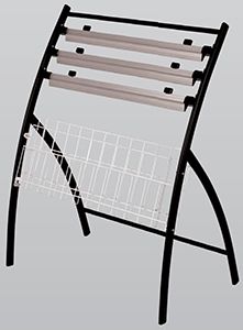 QP Newspaper And Magazine Rack NM301