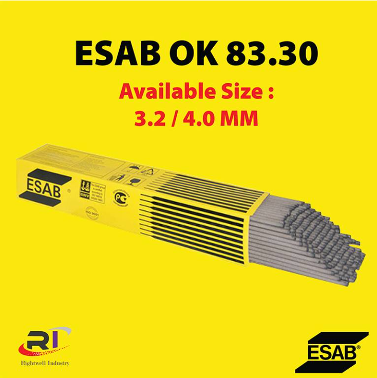 RIGHTWELL ESAB OK 83.30 HARDFACING WELDING ELECTRODE