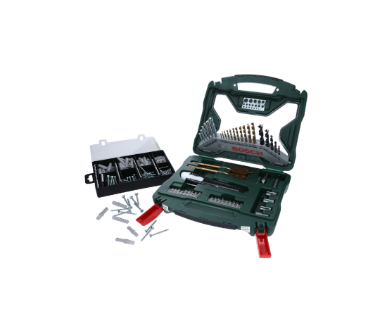 BOSCH ACCESSORY SET X-LINE 50TI PLUS (173 PCS) FIXING SET (2607017523)