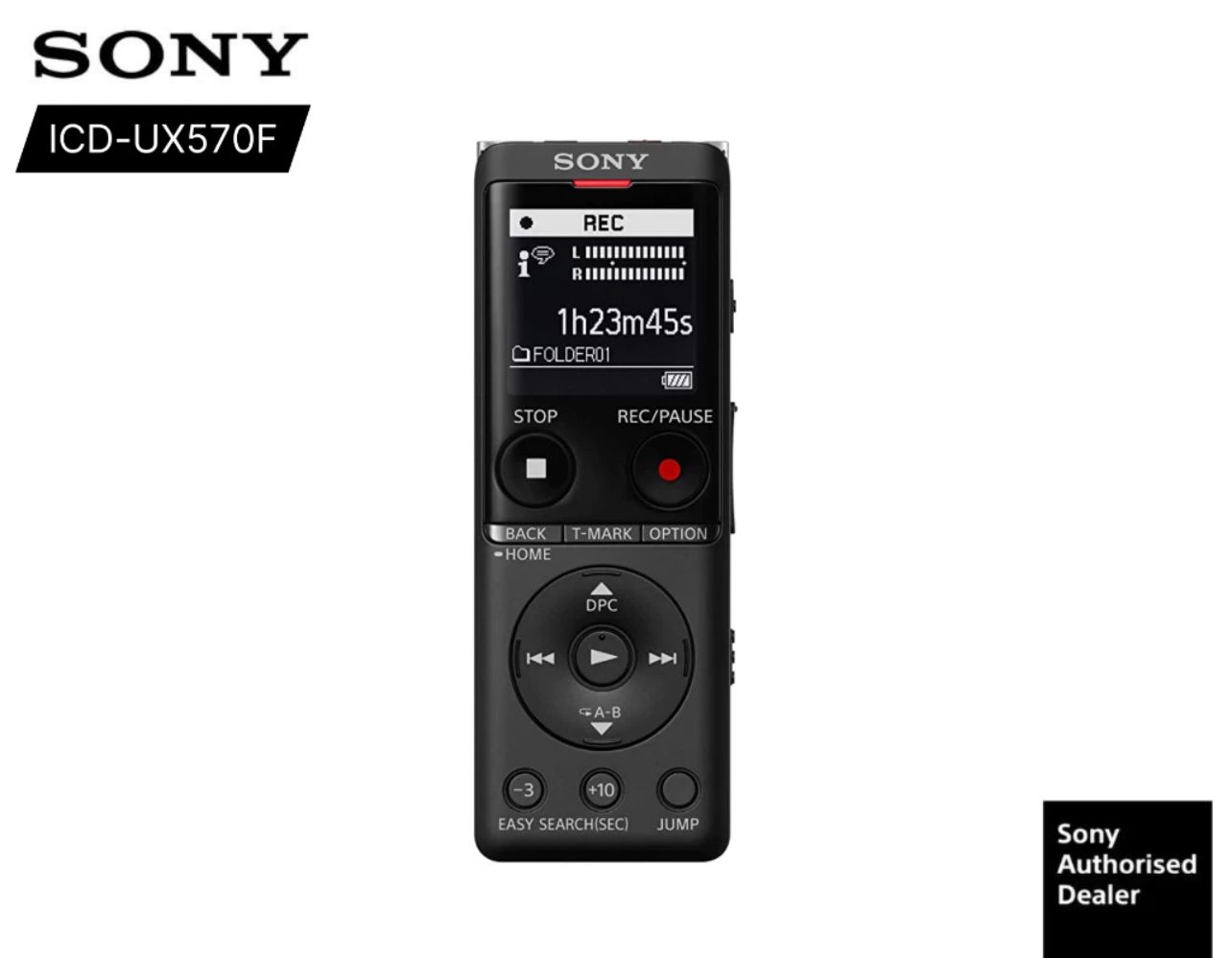 Sony ICD-UX570F Digital Voice Recorder UX Series