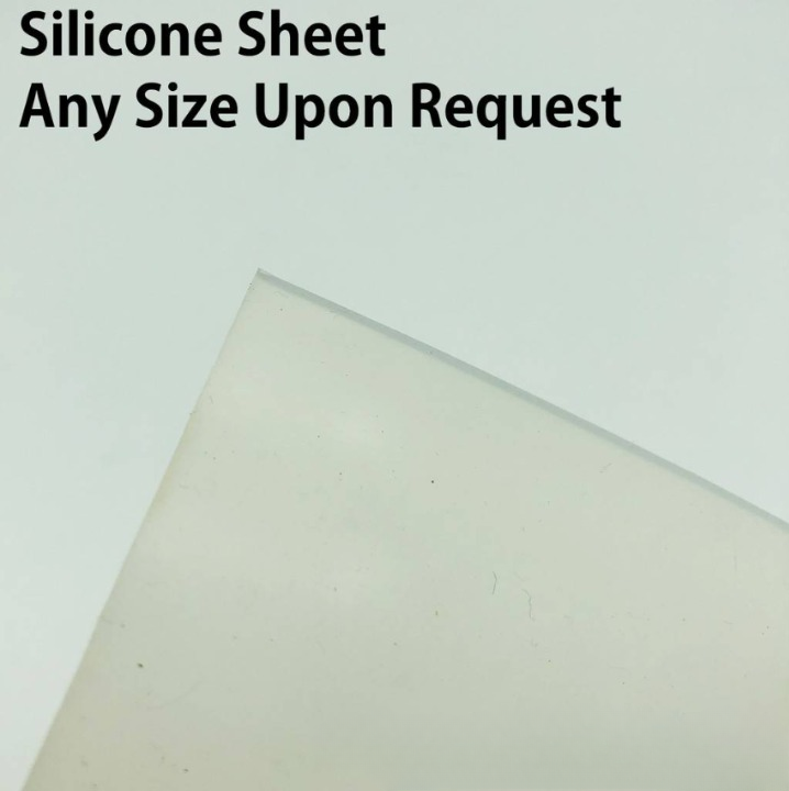 SILICONE RUBBER SHEET TRANSLUCENT ANY THICKNESS AND SIZE
