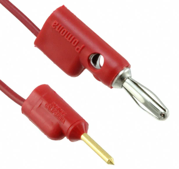 Fluke PATCH EMP-60-2# Pin Tip Plug Patch Cord (red), Mto Bulk