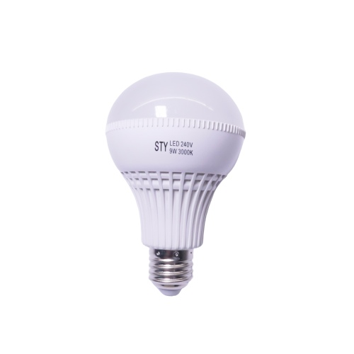 SCREW BULB 9W (3000K) WARM LIGHT