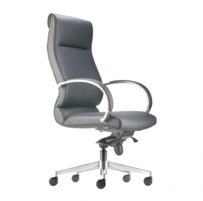 OFIS KASTEL PU LEATHER SERIES HIGHBACK CHAIR (KL5610L-13S58)