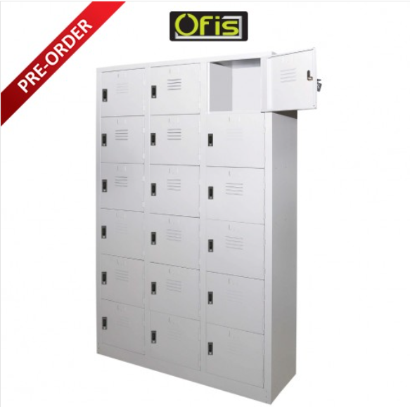OFIS SERIES SINGLE / DOUBLE / TRIPLE COLUMN LOCKER _ SIZE : W381*D457*H1828