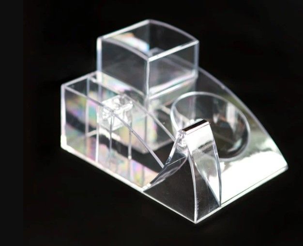 ACRYLLIC PEN HOLDER - WITH 12MM TAPE DISPENSER