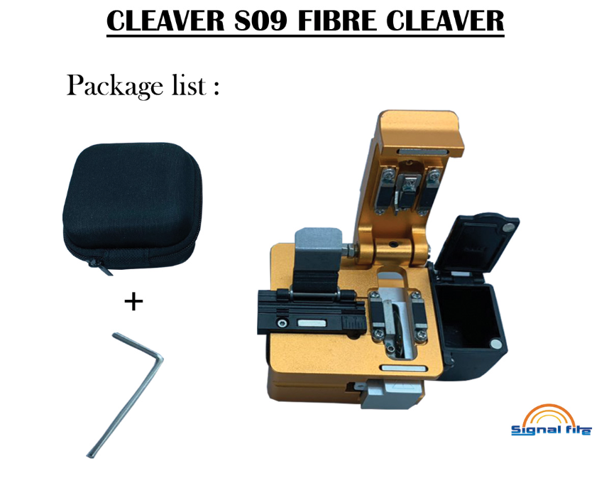 CLEAVER S09 ORIGINAL FTTH FIBER OPTIC TOOLS AUTOMATIC HIGH PRECISION CV101
