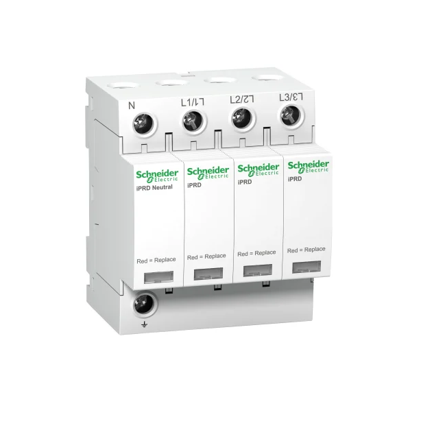 Schneider A9l65601 iPRD65R Modular Surge Arrester A9l65601 3 Pole + N 350V With Remote Transfer