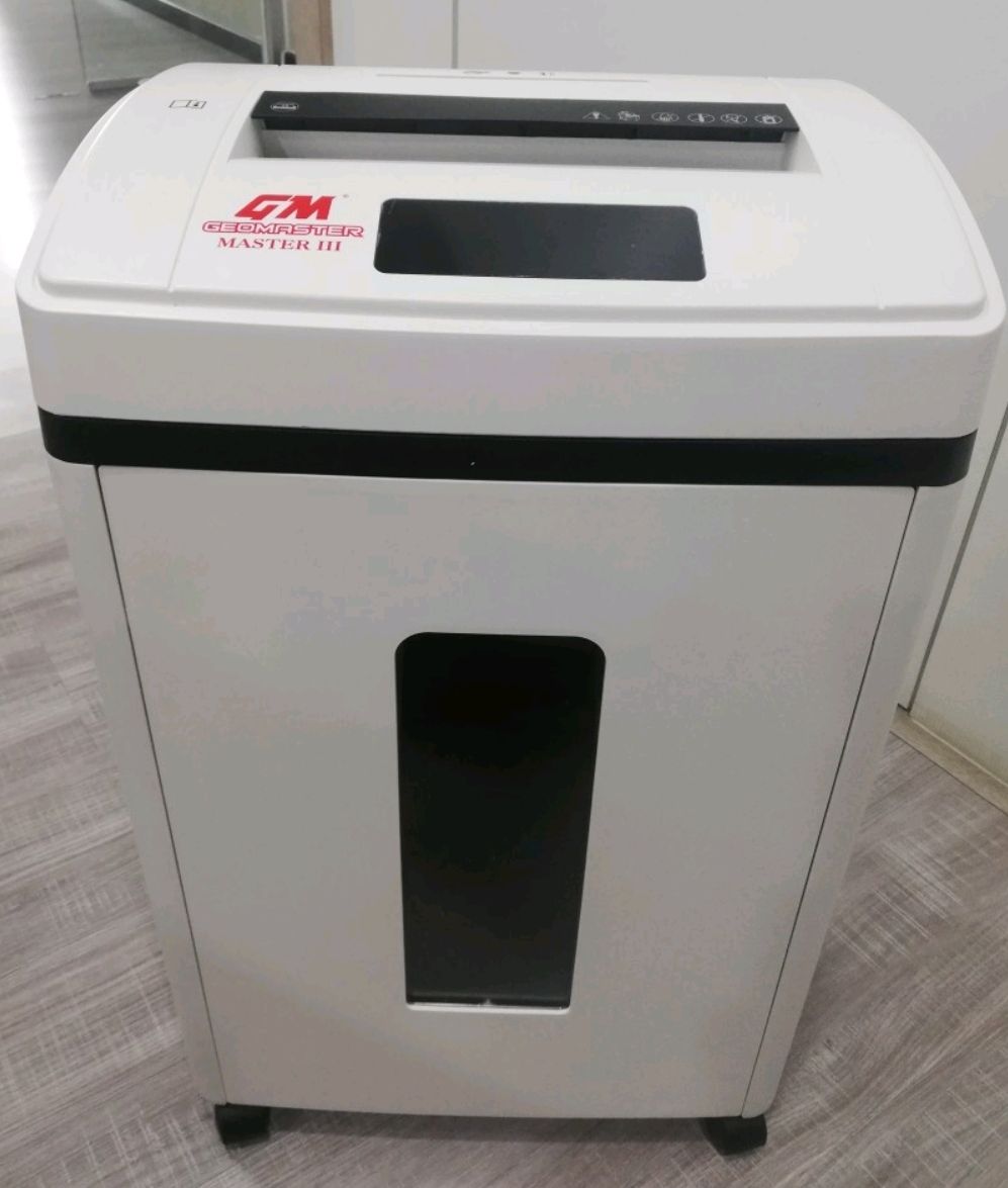 Geomaster Heavy Duty Paper Shredder