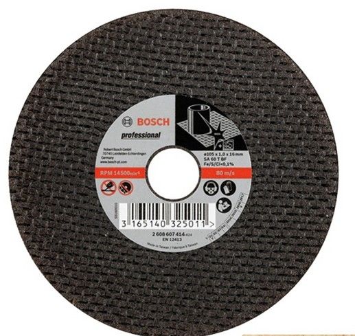 Bosch Cutting Disc for Metal 4" 105 x 1 x 16mm